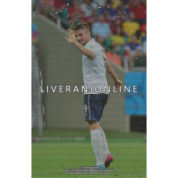 Olivier GIROUD - 20.06.2014 - Suisse / France - Coupe du Monde 2014 -Salvador Photo : Dave Winter / Icon Sport