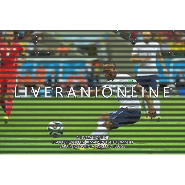 Patrice EVRA - 20.06.2014 - Suisse / France - Coupe du Monde 2014 -Salvador Photo : Dave Winter / Icon Sport