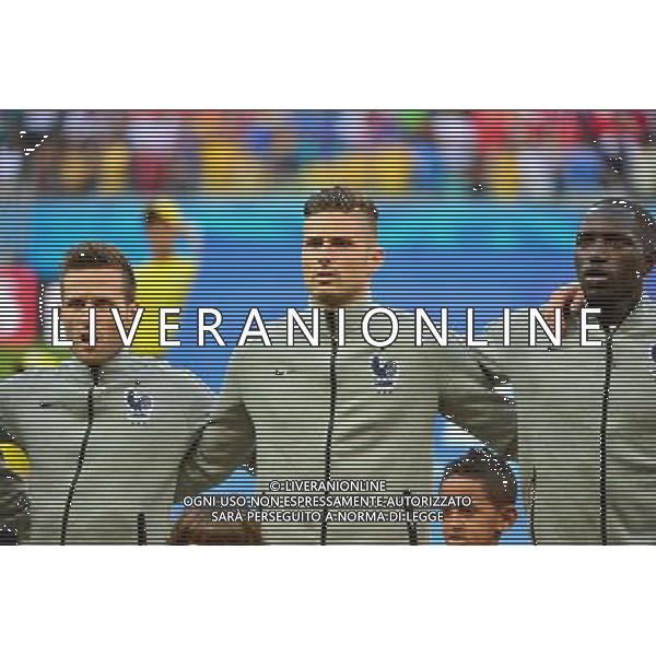 Yohan CABAYE / Olivier GIROUD / Moussa SISSOKO - 20.06.2014 - Suisse / France - Coupe du Monde 2014 -Salvador Photo : Dave Winter / Icon Sport