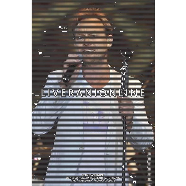 Jason Donovan performs on stage at the Hampton Court Palace Festival, East Molesey, Surrey on Friday 20 June 2014. ©photoshot/AGENZIA ALDO LIVERANI SAS - ITALY ONLY - EDITORIAL USE ONLY