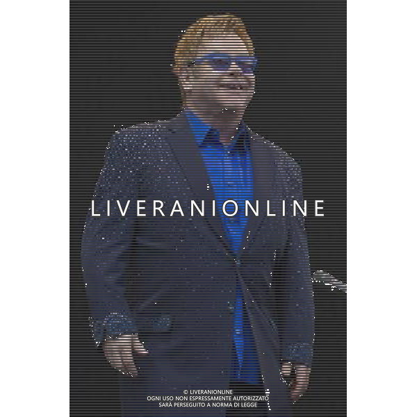 Sir Elton John CBE (Reginald Kenneth Dwight) performs at Leigh Sports Village, Leigh, Lancashire, England, 21st June 2014. ©photoshot/AGENZIA ALDO LIVERANI SAS - ITALY ONLY - EDITORIAL USE ONLY
