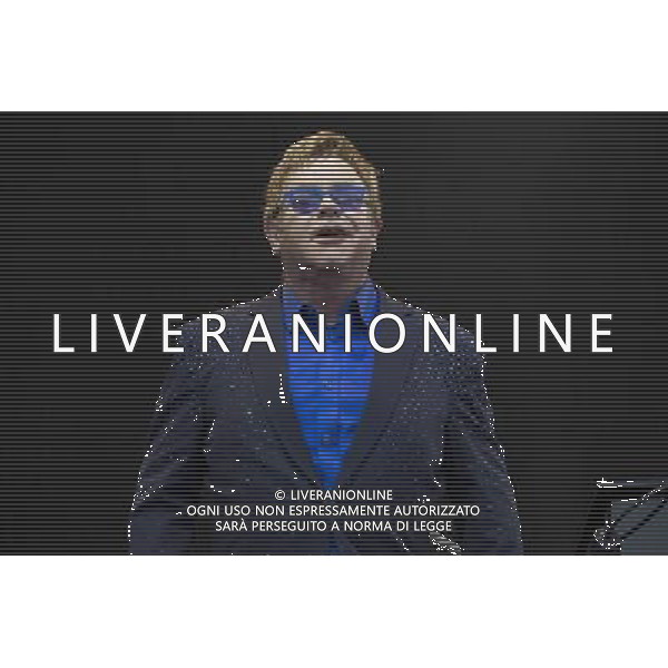Sir Elton John CBE (Reginald Kenneth Dwight) performs at Leigh Sports Village, Leigh, Lancashire, England, 21st June 2014. ©photoshot/AGENZIA ALDO LIVERANI SAS - ITALY ONLY - EDITORIAL USE ONLY