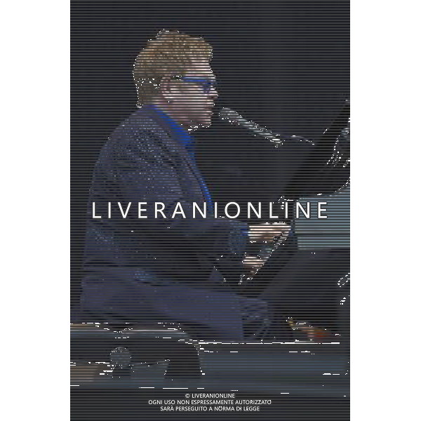 Sir Elton John CBE (Reginald Kenneth Dwight) performs at Leigh Sports Village, Leigh, Lancashire, England, 21st June 2014. ©photoshot/AGENZIA ALDO LIVERANI SAS - ITALY ONLY - EDITORIAL USE ONLY