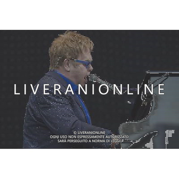 Sir Elton John CBE (Reginald Kenneth Dwight) performs at Leigh Sports Village, Leigh, Lancashire, England, 21st June 2014. ©photoshot/AGENZIA ALDO LIVERANI SAS - ITALY ONLY - EDITORIAL USE ONLY