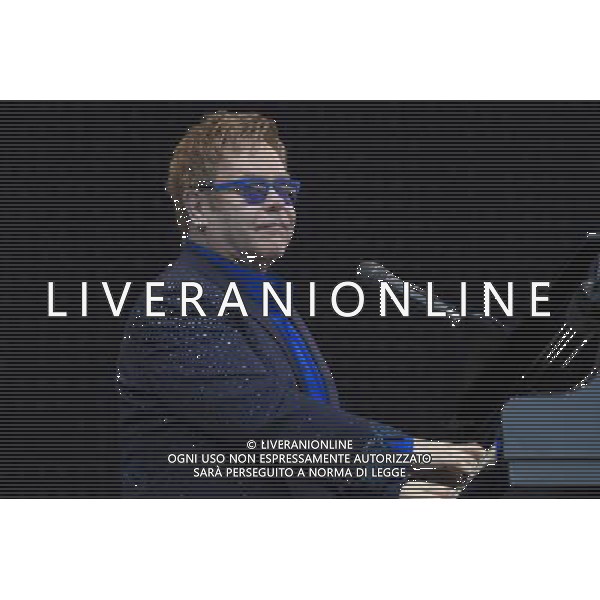 Sir Elton John CBE (Reginald Kenneth Dwight) performs at Leigh Sports Village, Leigh, Lancashire, England, 21st June 2014. ©photoshot/AGENZIA ALDO LIVERANI SAS - ITALY ONLY - EDITORIAL USE ONLY