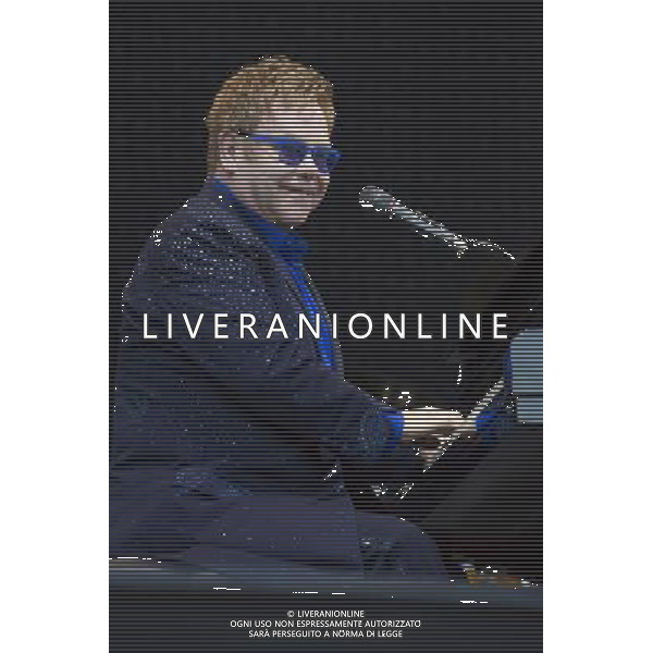 Sir Elton John CBE (Reginald Kenneth Dwight) performs at Leigh Sports Village, Leigh, Lancashire, England, 21st June 2014. ©photoshot/AGENZIA ALDO LIVERANI SAS - ITALY ONLY - EDITORIAL USE ONLY