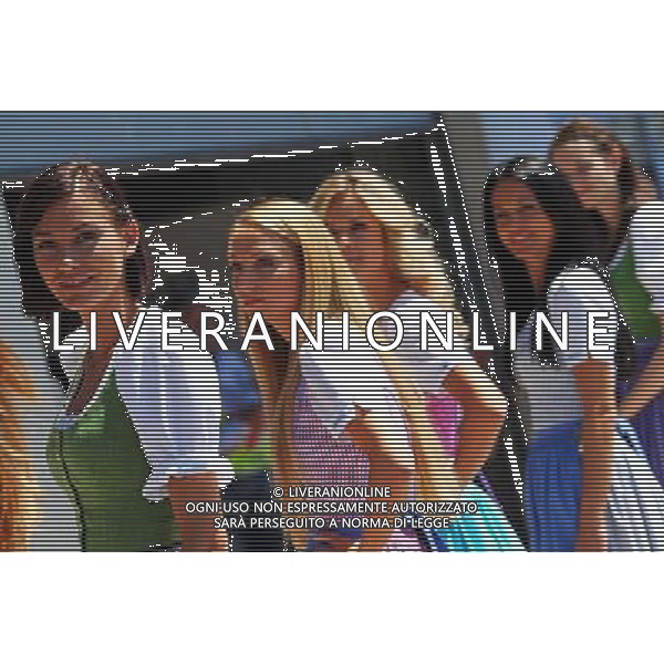 Grid girls. 22.06.2014. Formula 1 World Championship, Rd 8, Austrian Grand Prix, Spielberg, Austria, Race Day. - www.xpbimages.com, EMail: requests@xpbimages.com - copy of publication required for printed pictures. Every used picture is fee-liable. © Copyright: Batchelor / XPB Images AG ALDO LIVERANI SAS ONLY ITALY