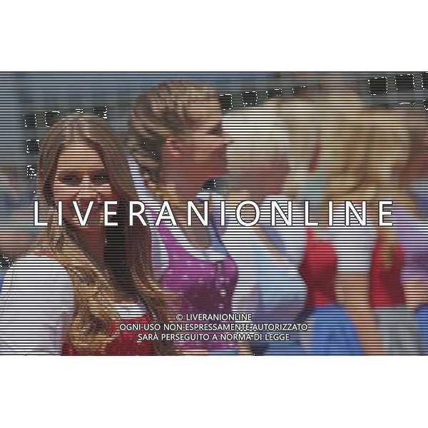 Grid girls. 22.06.2014. Formula 1 World Championship, Rd 8, Austrian Grand Prix, Spielberg, Austria, Race Day. - www.xpbimages.com, EMail: requests@xpbimages.com - copy of publication required for printed pictures. Every used picture is fee-liable. © Copyright: Moy / XPB Images AG ALDO LIVERANI SAS ONLY ITALY