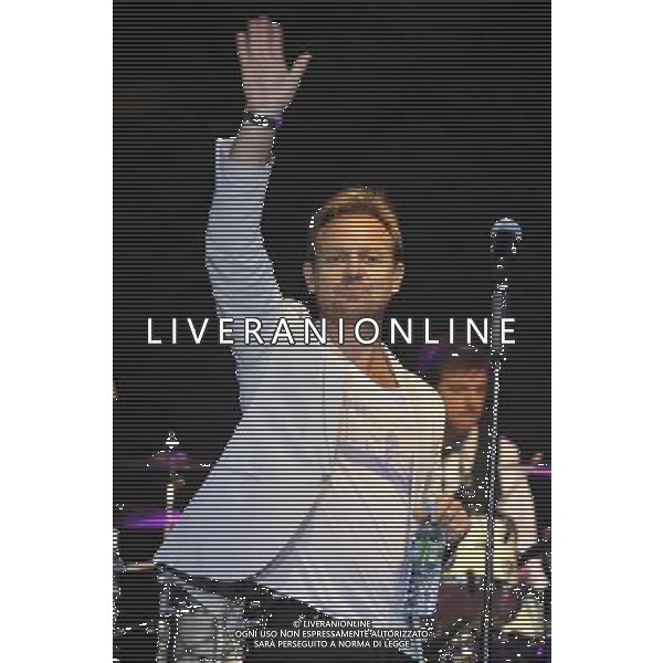 Jason Donovan performs on stage at the Hampton Court Palace Festival, East Molesey, Surrey on Friday 20 June 2014. ©PHOTOSHOT/AGENZIA ALDO LIVERANI SAS - ITALY ONLY - EDITORIAL USE ONLY