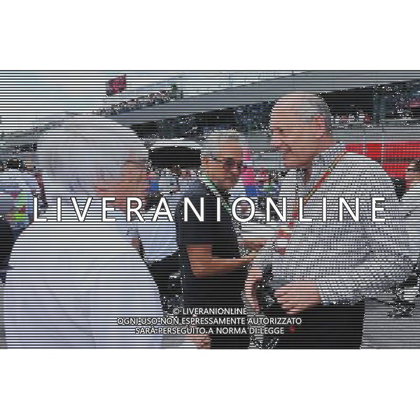 Bernie Ecclestone (GBR) on the grid with Ron Dennis (GBR) McLaren Executive Chairman. 22.06.2014. Formula 1 World Championship, Rd 8, Austrian Grand Prix, Spielberg, Austria, Race Day. - www.xpbimages.com, EMail: requests@xpbimages.com - copy of publication required for printed pictures. Every used picture is fee-liable. © Copyright: Moy / XPB Images AG ALDO LIVERANI SAS ONLY ITALY
