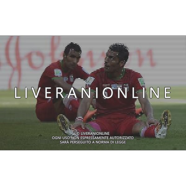 (140621) -- BELO HORIZONTE, June 21, 2014 () -- Amir-Hossein Sadeghi (R) of Iran reacts during a Group F match between Argentina and Iran of 2014 FIFA World Cup at the Estadio Mineirao Stadium in Belo Horizonte, Brazil, June 21, 2014. Iran lost 0-1. (/Qi Heng)(wll) ©PHOTOSHOT/AGENZIA ALDO LIVERANI SAS - ITALY ONLY - EDITORIAL USE ONLY - ARGENTINA Vs IRAN partita del gruppo di F Coppa del mondo FIFA 2014 Mineirao stadio Estadio a Belo Horizonte, in Brasile, 21 giugno 2014
