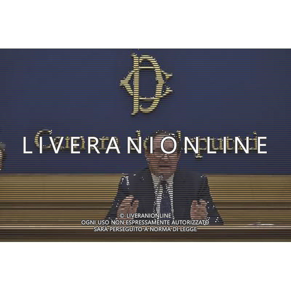 Giancarlo Galan l\'ex governatore del Veneto ha convocato una conferenza stampa alla Camera dei Deputati a Montecitorio per rispondere alle accuse mossegli nello scandalo degli appalti nell \'inchiesta Mose - Roma 23 giugno 2014 ©Corradetti/Agenzia Aldo Liverani sas