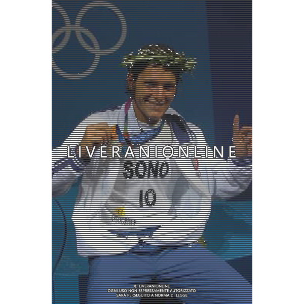 Olimpiadi Atene 2004 nella foto Montano Aldo ph marco luzzani/ag aldo liverani s.a.s.