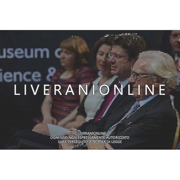 Chancellor George Osborne speaks at the Museum of Science and Industry in Manchester, United Kingdom. 23rd June 2014 Lord Heseltine ©PHOTOSHOT/Agenzia Aldo Liverani sas - ITALY ONLY - EDITORIAL USE ONLY