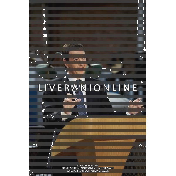 Chancellor George Osborne speaks at the Museum of Science and Industry in Manchester, United Kingdom. 23rd June 2014 ©PHOTOSHOT/Agenzia Aldo Liverani sas - ITALY ONLY - EDITORIAL USE ONLY