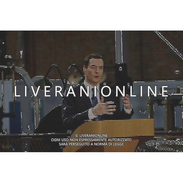 Chancellor George Osborne speaks at the Museum of Science and Industry in Manchester, United Kingdom. 23rd June 2014 ©PHOTOSHOT/Agenzia Aldo Liverani sas - ITALY ONLY - EDITORIAL USE ONLY