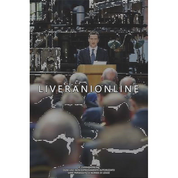 Chancellor George Osborne does a major speech at MOSI Manchester ©PHOTOSHOT/Agenzia Aldo Liverani sas - ITALY ONLY - EDITORIAL USE ONLY
