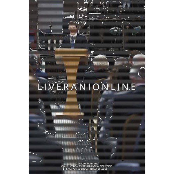 Chancellor George Osborne does a major speech at MOSI Manchester ©PHOTOSHOT/Agenzia Aldo Liverani sas - ITALY ONLY - EDITORIAL USE ONLY
