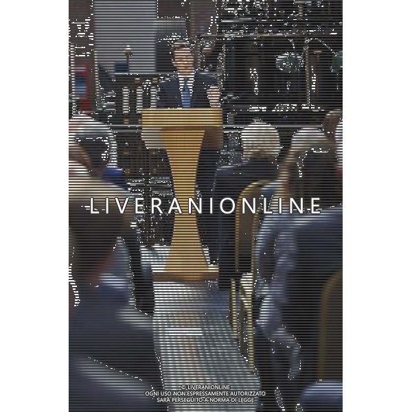 Chancellor George Osborne does a major speech at MOSI Manchester ©PHOTOSHOT/Agenzia Aldo Liverani sas - ITALY ONLY - EDITORIAL USE ONLY
