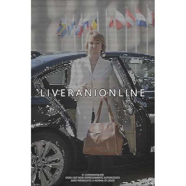 Catherine ASHTON, High Representative of the Union for Foreign Affairs and Security Policy, Vice President of the Commission arrives for EU Foreign Ministers Council (FAC) at European Council headquarters in Luxembourg on 23.06.2014 . On the agenda of European ministers : Ukraine, Libya, Syria and Iraq. ©PHOTOSHOT/Agenzia Aldo Liverani sas - ITALY ONLY - EDITORIAL USE ONLY - Consiglio Ministri degli Esteri UE (FAC) presso la sede del Consiglio europeo di Lussemburgo