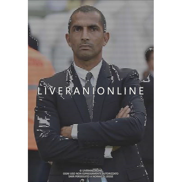 (140624) -- FORTALEZA, June 24, 2014 () -- Cote d\'Ivoire\'s head coach Sabri Lamouchi looks on prior to a Group C match between Greece and Cote d\'Ivoire of 2014 FIFA World Cup at the Estadio Castelao Stadium in Fortaleza, Brazil, June 24, 2014. (/Yang Lei)(xzj) AG ALDO LIVERANI SAS ONLY ITALY