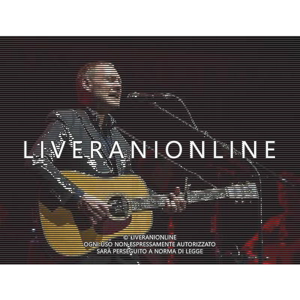 DAVID GRAY performs at Royal Albert Hall in London on 24th June 2014. AG ALDO LIVERANI SAS ONLY ITALY