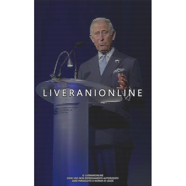  Prince Charles Prince Charles Addresses Theun Hyogo Framework: Private and Financial Sector Global Summit. London. Britain - 25 Jun 2014 AG ALDO LIVERANI SAS ONLY ITALY