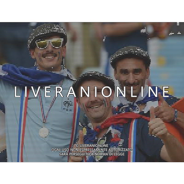 FIFA World Cup Brasile 2014 Gruppo E Rio de Janeiro - 25.06.2014 Ecuador-Francia Nella Foto:TIFOSI FRANCIA /Ph.Vitez-Ag. Aldo Liverani