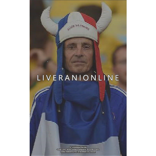 FIFA World Cup Brasile 2014 Gruppo E Rio de Janeiro - 25.06.2014 Ecuador-Francia Nella Foto:TIFOSI FRANCIA /Ph.Vitez-Ag. Aldo Liverani