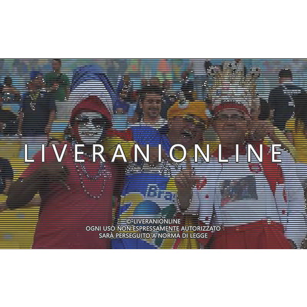 FIFA World Cup Brasile 2014 Gruppo E Rio de Janeiro - 25.06.2014 Ecuador-Francia Nella Foto:TIFOSI ECUADOR /Ph.Vitez-Ag. Aldo Liverani