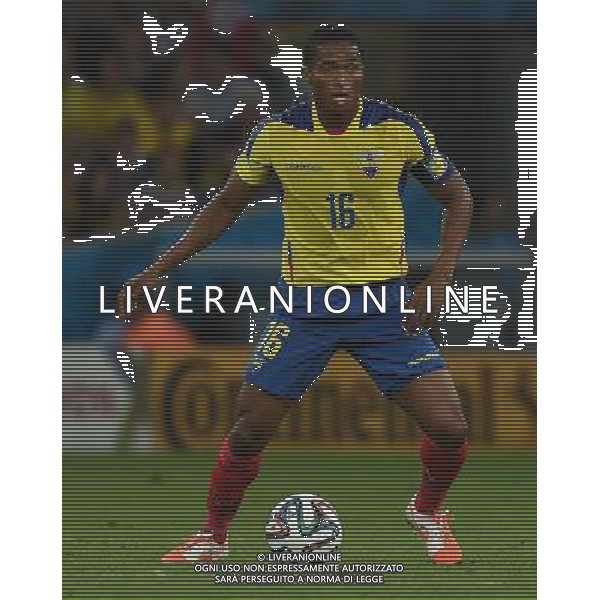 FIFA World Cup Brasile 2014 Gruppo E Rio de Janeiro - 25.06.2014 Ecuador-Francia Nella Foto:valencia antonio /Ph.Vitez-Ag. Aldo Liverani