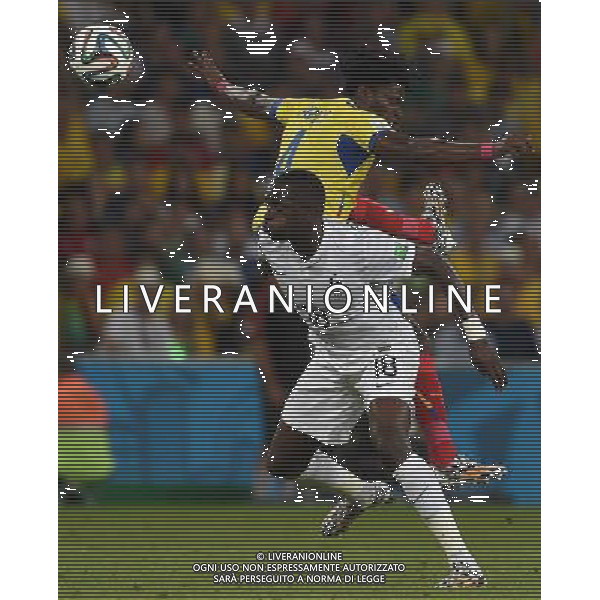 FIFA World Cup Brasile 2014 Gruppo E Rio de Janeiro - 25.06.2014 Ecuador-Francia Nella Foto:sissoko-paredes /Ph.Vitez-Ag. Aldo Liverani