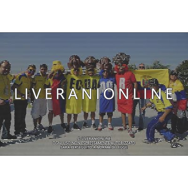 Supporters Equateur - 25.06.2014 - France / Equateur - Coupe du Monde 2014 -Rio de Janeiro- Photo : Dave Winter / Icon Sport /AGENZIA ALDO LIVERANI SAS - ITALY ONLY - Ecuador - Francia FIFA World Cup Brasile 2014 Gruppo E Rio de Janeiro - 25.06.2014
