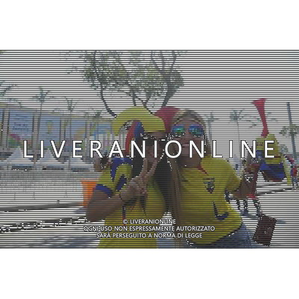 Supporters Equateur - 25.06.2014 - France / Equateur - Coupe du Monde 2014 -Rio de Janeiro- Photo : Dave Winter / Icon Sport /AGENZIA ALDO LIVERANI SAS - ITALY ONLY - Ecuador - Francia FIFA World Cup Brasile 2014 Gruppo E Rio de Janeiro - 25.06.2014