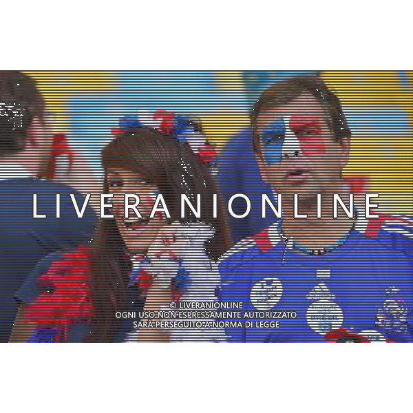 Supporters France - 25.06.2014 - France / Equateur - Coupe du Monde 2014 - Photo : Dave Winter / Icon Sport /AGENZIA ALDO LIVERANI SAS - ITALY ONLY - Ecuador - Francia FIFA World Cup Brasile 2014 Gruppo E Rio de Janeiro - 25.06.2014