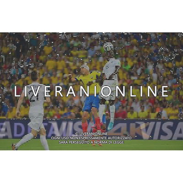 Bacary SAGNA / Cristian NOBOA - 25.06.2014 - France / Equateur - Coupe du Monde 2014 - Photo : Dave Winter / Icon Sport /AGENZIA ALDO LIVERANI SAS - ITALY ONLY - Ecuador - Francia FIFA World Cup Brasile 2014 Gruppo E Rio de Janeiro - 25.06.2014
