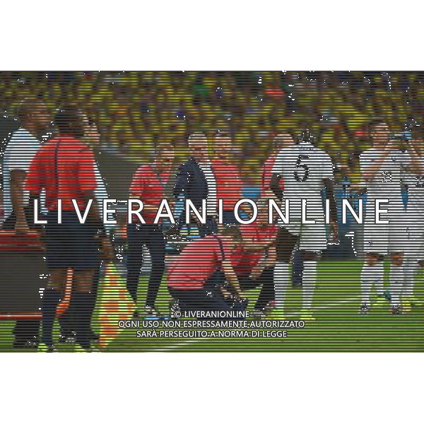 Didier DESCHAMPS / Mamadou SAKHO - 25.06.2014 - France / Equateur - Coupe du Monde 2014 - Photo : Dave Winter / Icon Sport /AGENZIA ALDO LIVERANI SAS - ITALY ONLY - Ecuador - Francia FIFA World Cup Brasile 2014 Gruppo E Rio de Janeiro - 25.06.2014