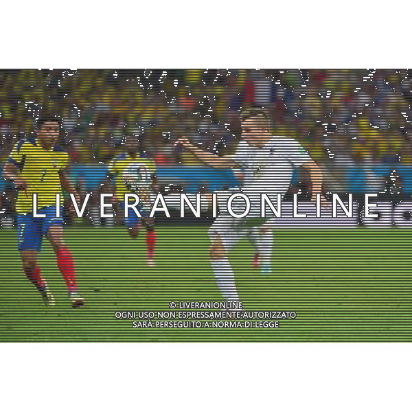 Lucas DIGNE - 25.06.2014 - France / Equateur - Coupe du Monde 2014 - Photo : Dave Winter / Icon Sport /AGENZIA ALDO LIVERANI SAS - ITALY ONLY - Ecuador - Francia FIFA World Cup Brasile 2014 Gruppo E Rio de Janeiro - 25.06.2014