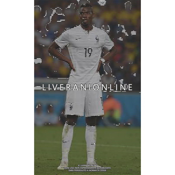 FIFA World Cup Brasile 2014 Gruppo E Rio de Janeiro - 25.06.2014 Ecuador-Francia Nella Foto:pogba /Ph.Vitez-Ag. Aldo Liverani