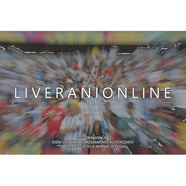 (140625) -- PORTO ALEGRE, June 25, 2014 () -- Argentina\'s supporters cheer before a Group F match between Nigeria and Argentina of 2014 FIFA World Cup at the Estadio Beira-Rio Stadium in Porto Alegre, Brazil, on June 25, 2014.(/Li Ga)(pcy) AG ALDO LIVERANI SAS ONLY ITALY