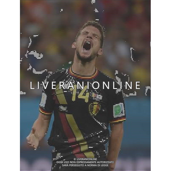 (140626) -- SAO PAULO, June 26, 2014 () -- Belgium\'s Dries Mertens reacts during a Group H match between Korea Republic and Belgium of 2014 FIFA World Cup at the Arena de Sao Paulo Stadium in Sao Paulo, Brazil, on June 26, 2014. (/Li Ga)(xzj) ©PHOTOHOT/Agenzia Aldo Liverani sas - ITALY ONLY - EDITORIAL USE ONLY
