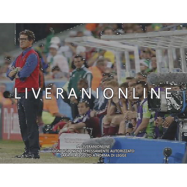 (140626) -- CURITIBA, June 26, 2014 () -- Russia\'s coach Fabio Capello reacts during a Group H match between Algeria and Russia of 2014 FIFA World Cup at the Arena da Baixada Stadium in Curitiba, Brazil, June 26, 2014. (/Zhou Lei) ©PHOTOHOT/Agenzia Aldo Liverani sas - ITALY ONLY - EDITORIAL USE ONLY