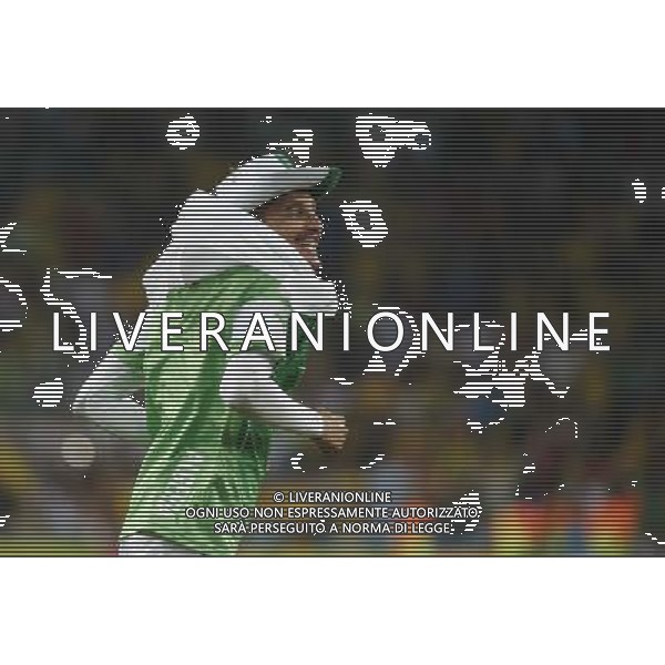 (140626) -- CURITIBA, June 26, 2014 () -- An Algeria\'s player reacts after a Group H match between Algeria and Russia of 2014 FIFA World Cup at the Arena da Baixada Stadium in Curitiba, Brazil, June 26, 2014. The match ended in a 1-1 draw.(/Liao Yujie) ©PHOTOHOT/Agenzia Aldo Liverani sas - ITALY ONLY - EDITORIAL USE ONLY