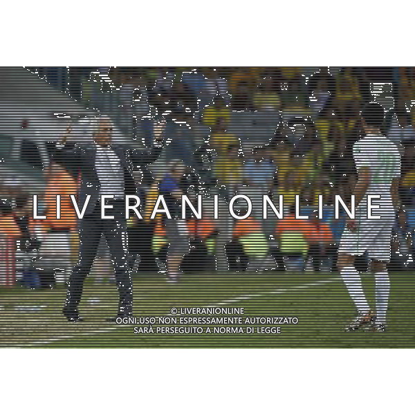 (140626) -- CURITIBA, June 26, 2014 () -- Algeria\'s coach Vahid Halilhodzic (L) reacts during a Group H match between Algeria and Russia of 2014 FIFA World Cup at the Arena da Baixada Stadium in Curitiba, Brazil, June 26, 2014. (/Liao Yujie) ©PHOTOHOT/Agenzia Aldo Liverani sas - ITALY ONLY - EDITORIAL USE ONLY