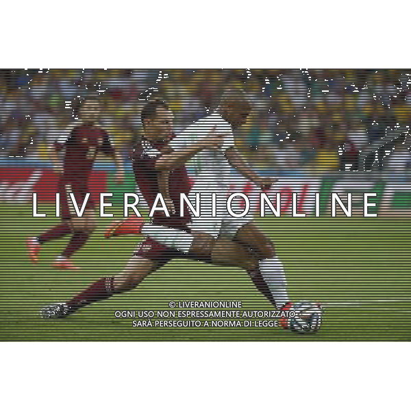 (140626) -- CURITIBA, June 26, 2014 () -- Algeria\'s Yasine Brahimi vies for the ball during a Group H match between Algeria and Russia of 2014 FIFA World Cup at the Arena da Baixada Stadium in Curitiba, Brazil, June 26, 2014. (/Liao Yujie) ©PHOTOHOT/Agenzia Aldo Liverani sas - ITALY ONLY - EDITORIAL USE ONLY