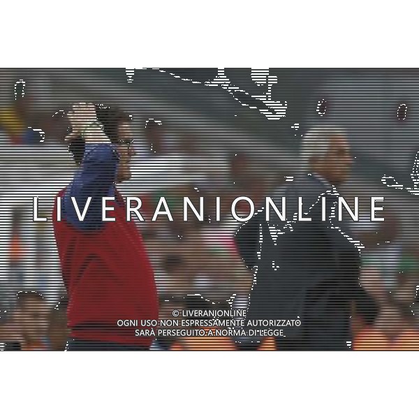 (140626) -- CURITIBA, June 26, 2014 () -- Russia\'s coach Fabio Capello reacts during a Group H match between Algeria and Russia of 2014 FIFA World Cup at the Arena da Baixada Stadium in Curitiba, Brazil, June 26, 2014. (/Liao Yujie) ©PHOTOHOT/Agenzia Aldo Liverani sas - ITALY ONLY - EDITORIAL USE ONLY