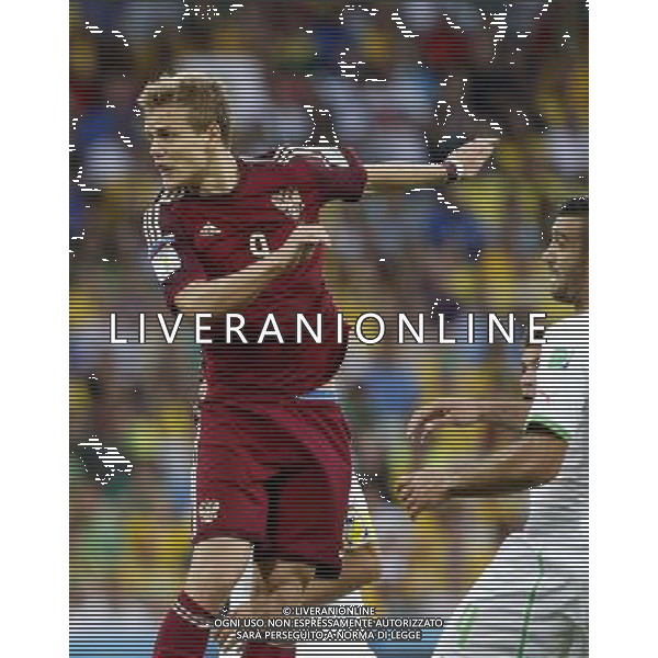 (140626) -- CURITIBA, June 26, 2014 () -- Russia\'s Aleksandr Kokorin reacts during a Group H match between Algeria and Russia of 2014 FIFA World Cup at the Arena da Baixada Stadium in Curitiba, Brazil, June 26, 2014. (/Zhou Lei) ©PHOTOHOT/Agenzia Aldo Liverani sas - ITALY ONLY - EDITORIAL USE ONLY