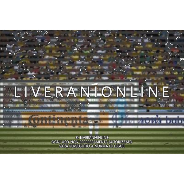 (140626) -- CURITIBA, June 26, 2014 () -- Algeria\'s Sofiane Feghouli reacts during a Group H match between Algeria and Russia of 2014 FIFA World Cup at the Arena da Baixada Stadium in Curitiba, Brazil, June 26, 2014. (/Liao Yujie) ©PHOTOHOT/Agenzia Aldo Liverani sas - ITALY ONLY - EDITORIAL USE ONLY