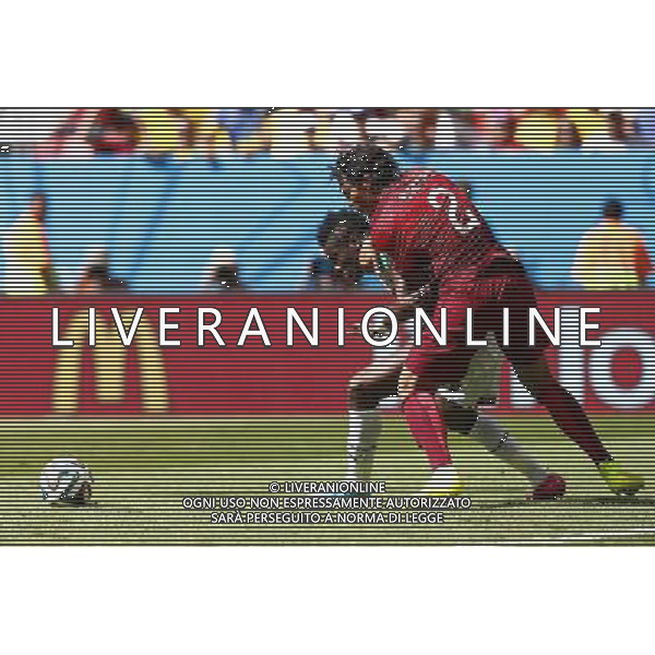 (140626) -- BRASILIA, June 26, 2014 () -- Portugal\'s Bruno Alves (R) vies for the ball during a Group G match between Portugal and Ghana of 2014 FIFA World Cup at the Estadio Nacional Stadium in Brasilia, Brazil, June 26, 2014. (/Liu Bin) ©PHOTOHOT/Agenzia Aldo Liverani sas - ITALY ONLY - EDITORIAL USE ONLY