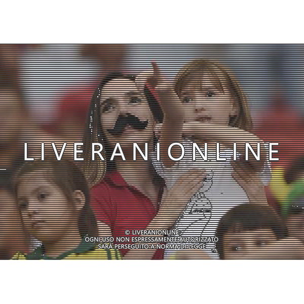 (140626) -- BRASILIA, June 26, 2014 () -- Fans wait for a Group G match between Portugal and Ghana of 2014 FIFA World Cup at the Estadio Nacional Stadium in Brasilia, Brazil, June 26, 2014. (/Qi Heng)(xzj) ©PHOTOHOT/Agenzia Aldo Liverani sas - ITALY ONLY - EDITORIAL USE ONLY